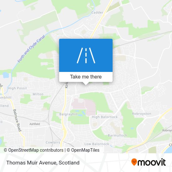 Thomas Muir Avenue map