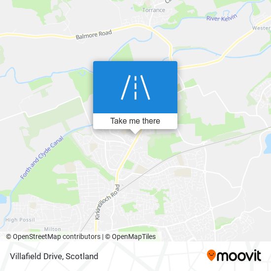 Villafield Drive map
