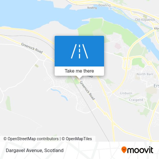 Dargavel Avenue map