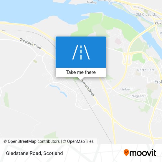 Gledstane Road map