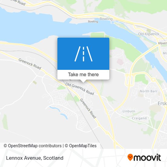 Lennox Avenue map