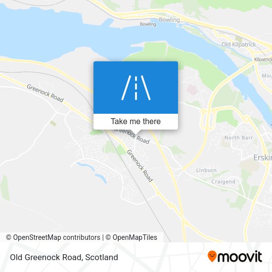Old Greenock Road map