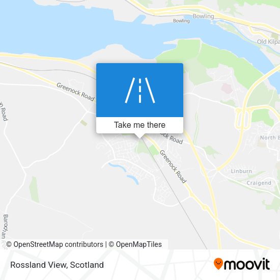 Rossland View map