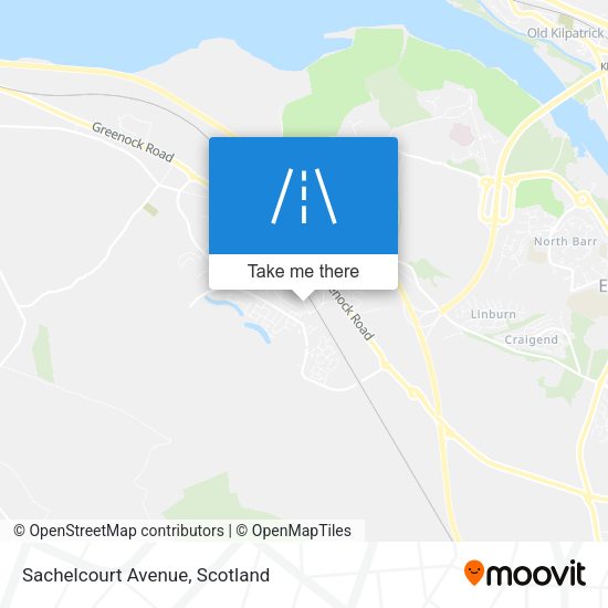 Sachelcourt Avenue map
