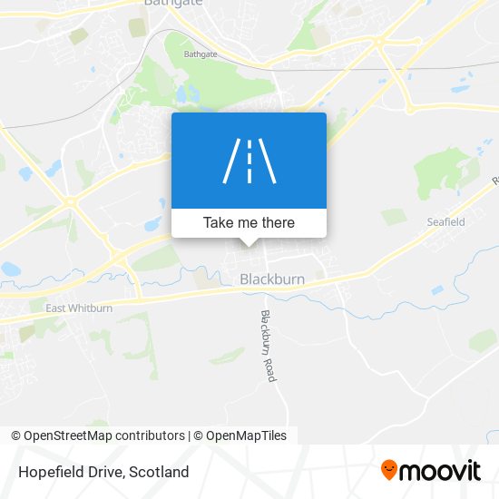 Hopefield Drive map