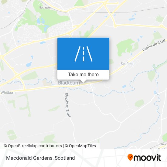 Macdonald Gardens map