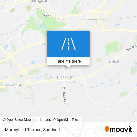 Murrayfield Terrace map