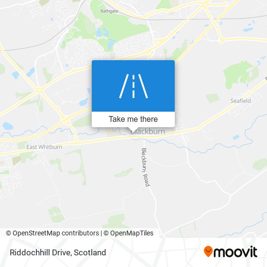 Riddochhill Drive map