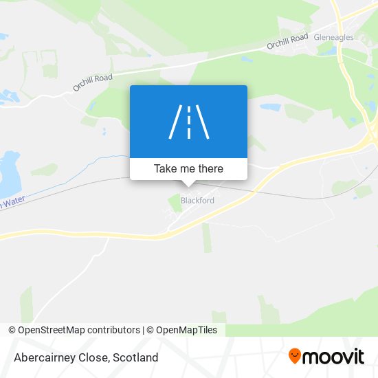 Abercairney Close map