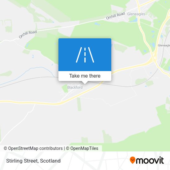 Stirling Street map