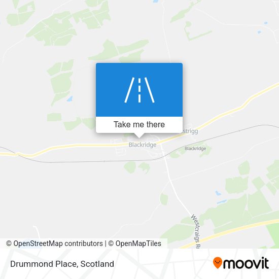 Drummond Place map