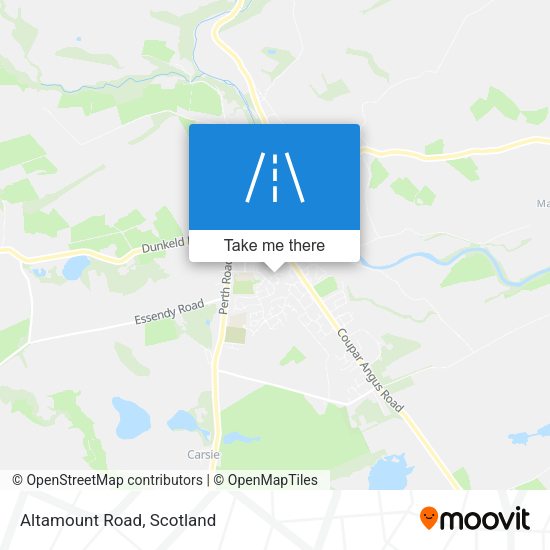 Altamount Road map