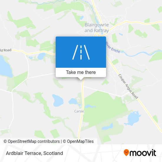 Ardblair Terrace map