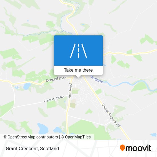 Grant Crescent map