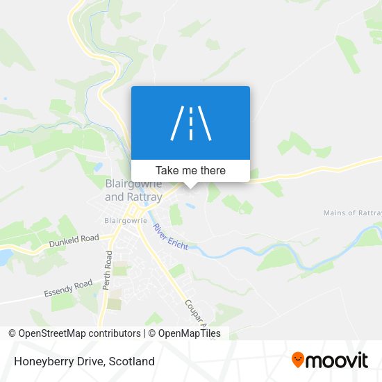 Honeyberry Drive map