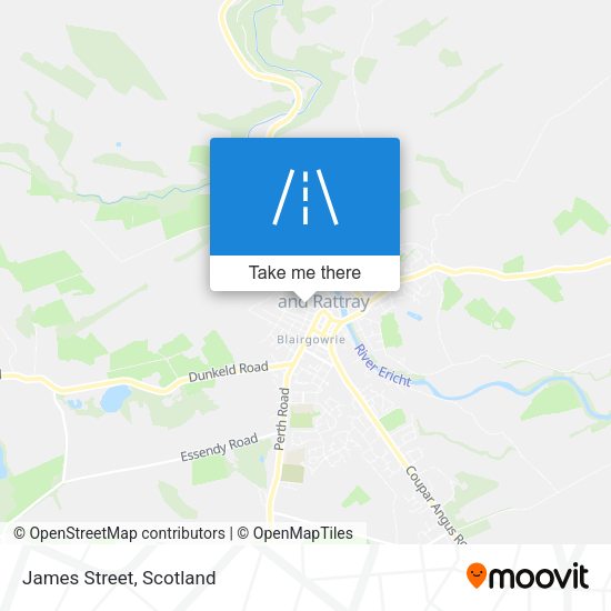James Street map
