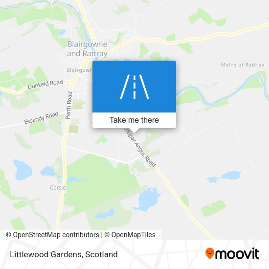 Littlewood Gardens map