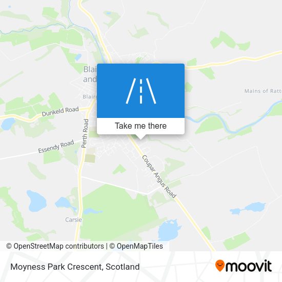 Moyness Park Crescent map