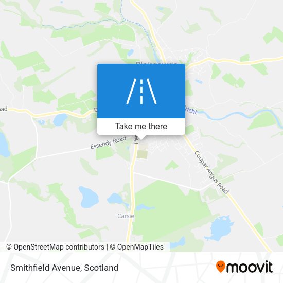 Smithfield Avenue map