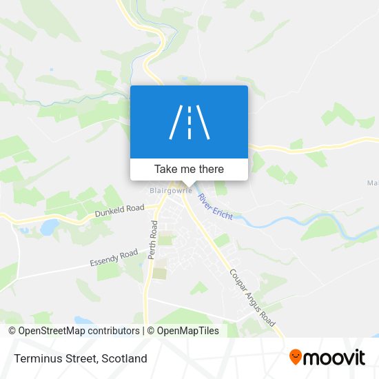 Terminus Street map