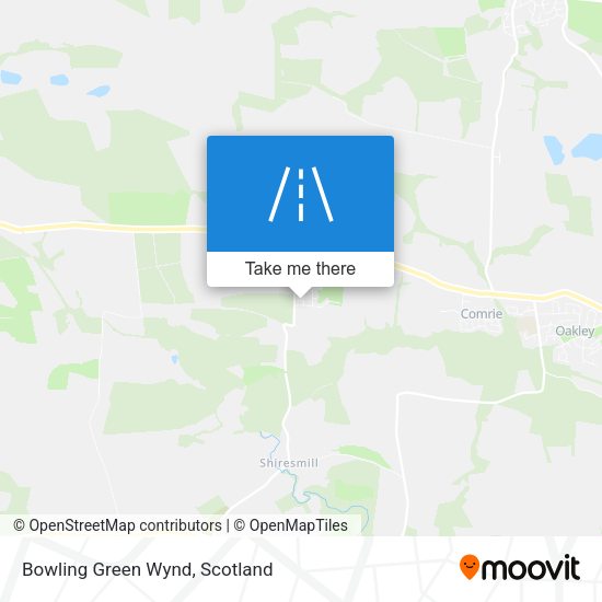 Bowling Green Wynd map