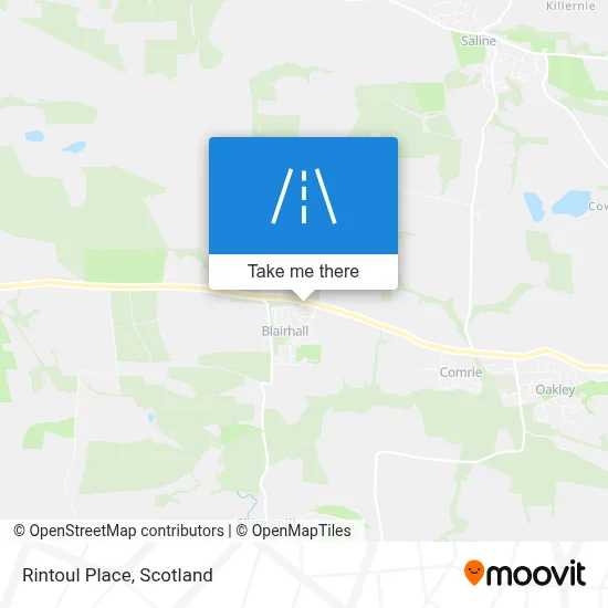 Rintoul Place map