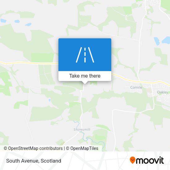 South Avenue map