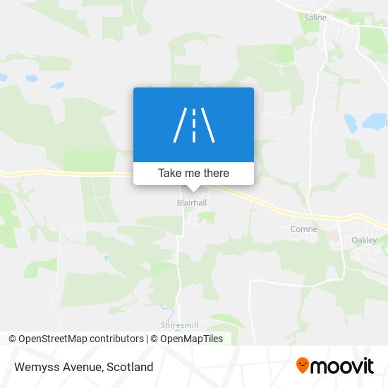 Wemyss Avenue map