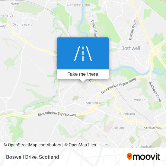 Boswell Drive map