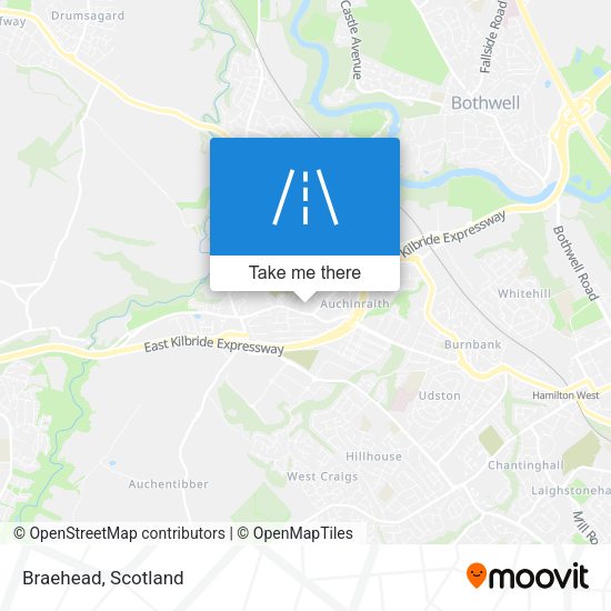 Braehead map