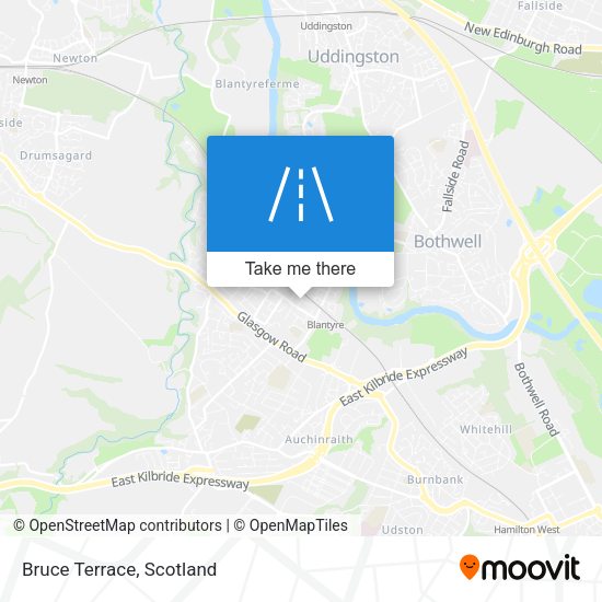 Bruce Terrace map