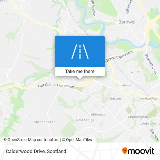 Calderwood Drive map