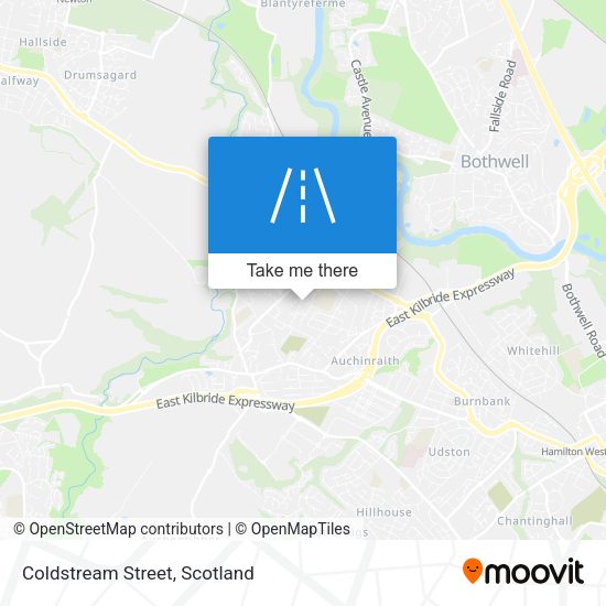 Coldstream Street map