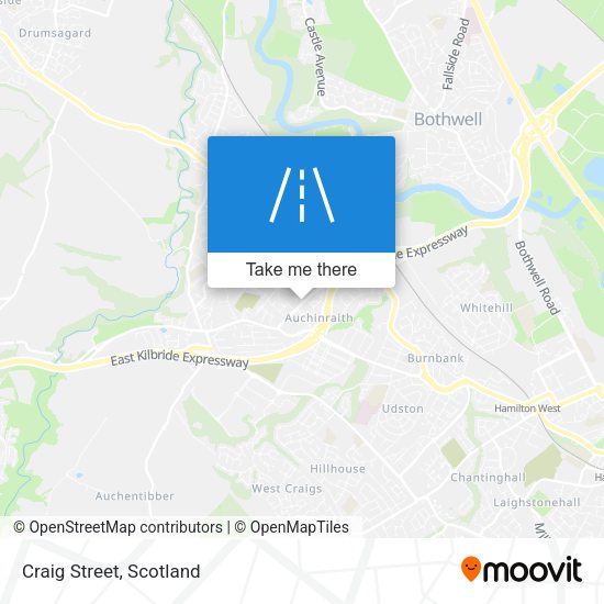 Craig Street map