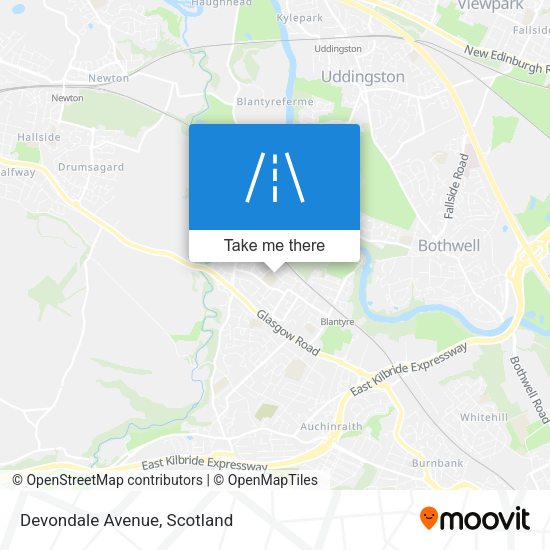 Devondale Avenue map