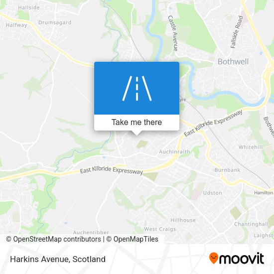 Harkins Avenue map