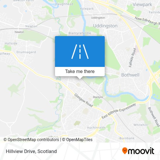 Hillview Drive map