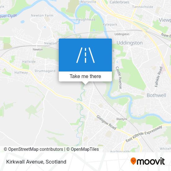 Kirkwall Avenue map