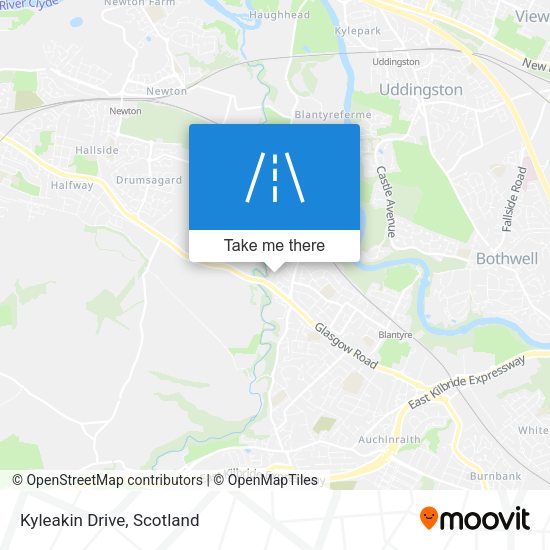 Kyleakin Drive map