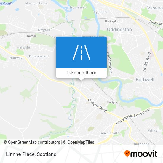 Linnhe Place map