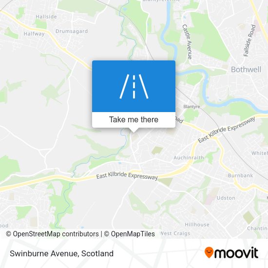 Swinburne Avenue map