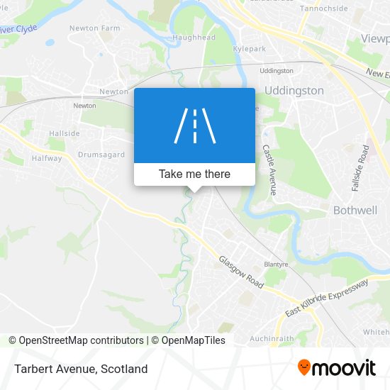 Tarbert Avenue map
