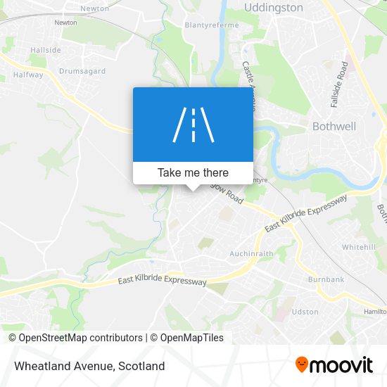 Wheatland Avenue map