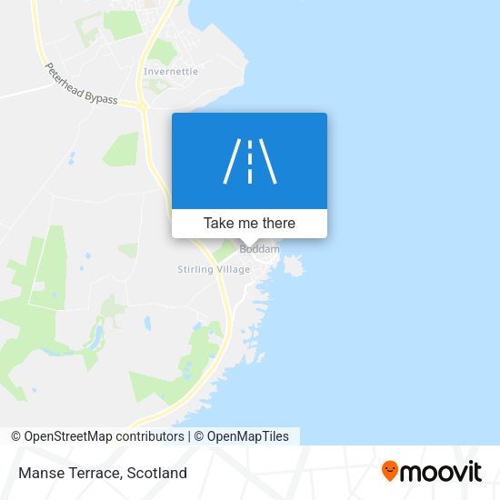 Manse Terrace map
