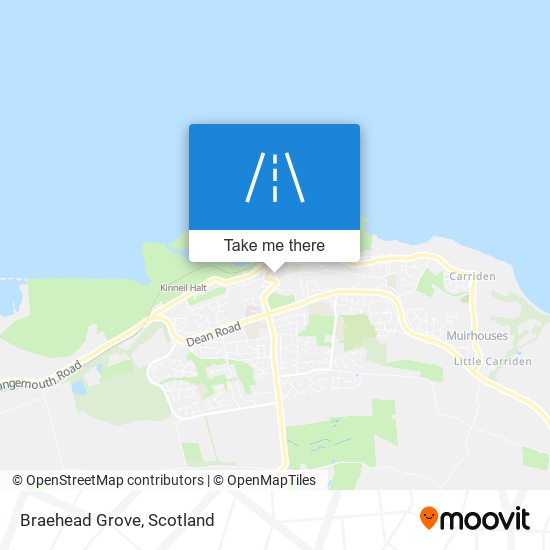 Braehead Grove map