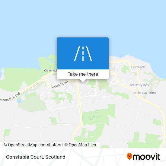 Constable Court map