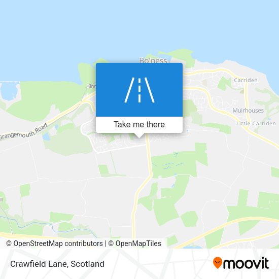 Crawfield Lane map