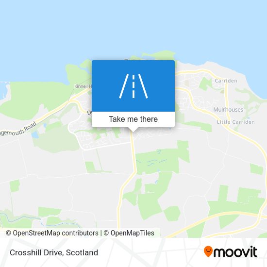 Crosshill Drive map