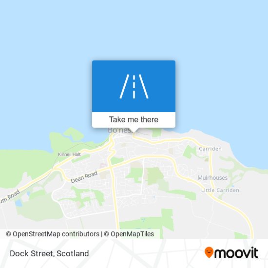 Dock Street map