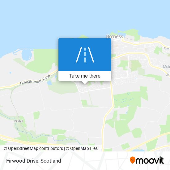 Firwood Drive map